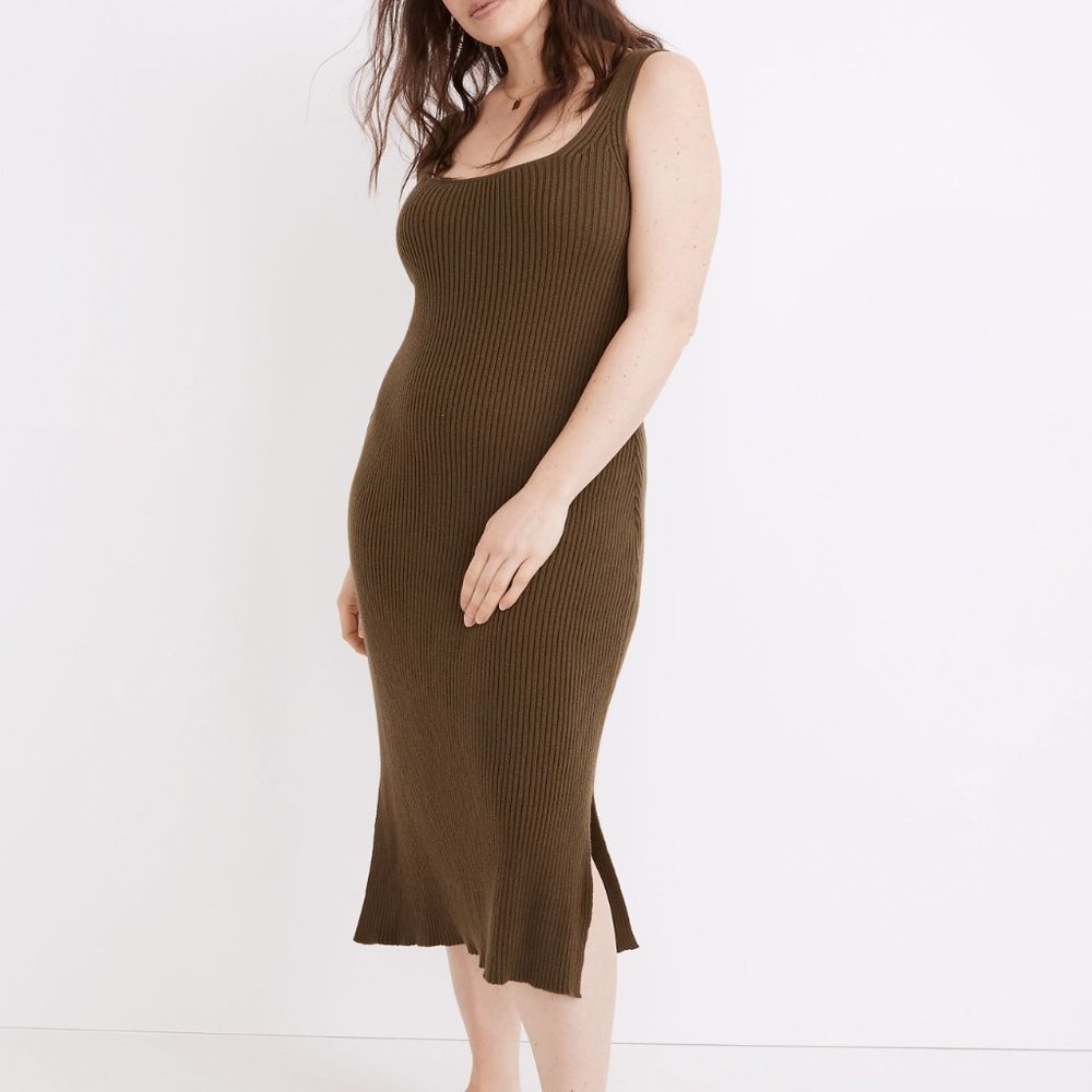 Madewell / Brodale Sweater Tank Dress